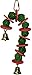 Super Bird Creations 10 by 4-Inch Vine Ball Candy Cane Bird Toy, Small