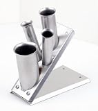 PIBBS Silver Mini Accessory Holder Table Mount (Model: 1551)