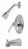 Premier 120400 Bayview Single-Handle Tub & Shower Faucet, Chrome [並行輸入品]