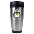 Chivas USA MLS 16oz Stainless Steel Travel Tumbler - Primary Team Logo by Great American Products
