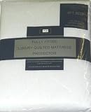 from Textiles Direct Textiles Direct Quilted Polycotton 4 Foot Mattress Protector (Exclusive Textiles Direct Product)