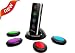 Key Finder (Better than Click n' Dig) 4 Receiver Wireless RF Item Locator Remote Control, Pet, Wallet, Keyfinder with LED Flashlight