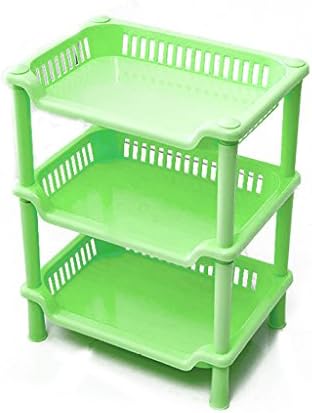 Aisport Square Three Layer Floor Stand Rack(Green)