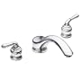 Moen T951 Monticello Two-Handle Low Arc Roman Tub Faucet without Valve, Chrome