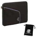 Quality Neoprene Mini Netbook Sleeve for Dell Inspiron Mini Series Netbooks *** Includes Accessory Bag
