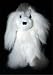 Soft Cuddly Alpaca Stuffed Animal Hand Made Pet Dog Teddy Bear APD_WHITEBROWN10_054