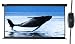 from Duronic Duronic EPS133/169 HD Projector Screen 133 - 16:9 Widescreen Matte White Screen - Electric Motorised switch control Model EPS133/169
