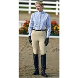 Ladies Sigma Cotton Side Zip Riding Breeches