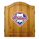 Philadelphia Phillies MLB Dart Cabinet and Dartboard Set by Imperial International