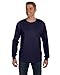 Hanes - Tagless Long Sleeve T-Shirt with a Pocket - 5596