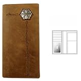 Corner Post and Barbed Wire Rebel Wallet - Checkbook Cover by Trenditions; AJ's Western Wear