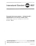 ISO 6537:1982, Pneumatic fluid power systems - Cylinder barrels - Requirements for non-ferrous metallic tubes