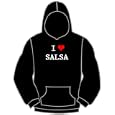 I LOVE SALSA HOODIE - ladies and mens shirts - all sizes'