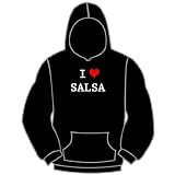 I LOVE SALSA HOODIE - ladies and mens shirts - all sizes'