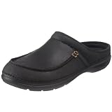 crocs Men's Will Open Heel Clog, Suede Upper, Polyester Liner