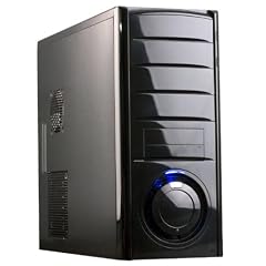 Trade-Computer * Gamer-PC-10576 * (Intel Core 2 Quad Q8400 4x 2666MHz | Gigabyte GA-P43-ES3G | 4GB DDR2-800 | LG 22x DVD+-RW | 750GB SATA2 | GeForce 9800GT 512MB | CardReader 68in1 | LC-Power LC6550 550W NT | Tronje N-890 Gamer Geh�use)