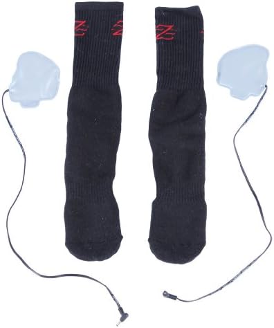 Heated Socks Unisex One Size Black