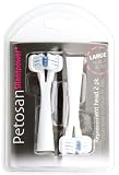 Petosan Silentpower Toothbrush Replacement Head 2pk Small to Medium Pet