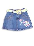 GeGe - Toddler Girls Jean Skirt, Blue Denim