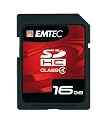 Emtec - Carte mémoire SD Haute Capacité - 60x - Class 4 - 16 Go