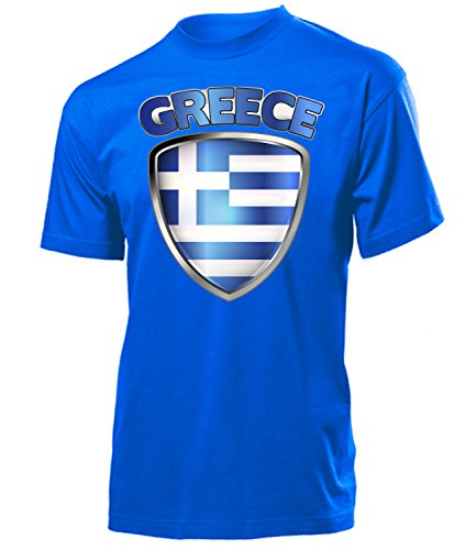 FUSSBALL WM 2014 – GRIECHENLAND FANSHIRT 3333(H-B) Gr. M