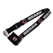 Chicago Bears VELCRO Clip Lanyard Keychain Id Ticket - Black