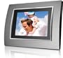 Coby DP847-128 8.4-Inch Metallic Digital Photo Frame with MP3 Player (Sliver)