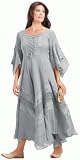 Holy Clothing Belladonna Peasant Bustier Empire Waist Gypsy Boho Corset Dress