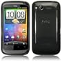 HTC DESIRE S TPU SILIKON SCHUTZH�LLE CASE COVER TASCHE IN SCHWARZ + 2 x DISPLAYSCHUTZFOLIE
