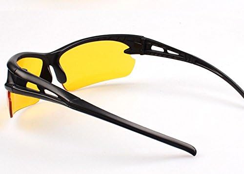 Chauffeur-driven influx sunglasses vision goggles anti-wind riding glasses sport sunglasses (Yellow)