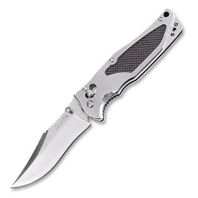 SOG Specialty Knives & Tools SR02-P Stingray 2.0 Carbon Fiber Knife, Satin by SOG Specialty Knives