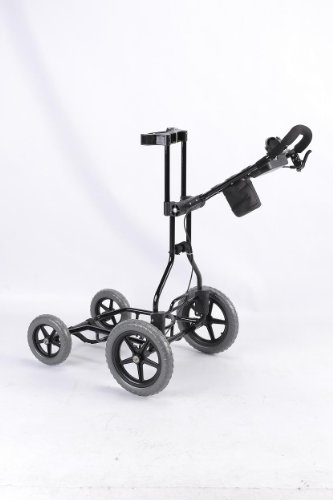 Upright Caddie RACR 4-Wheel Golf Push Cart