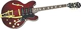 Epiphone Limited Edition Riviera Custom P93 Electric Guitar, Wine Red