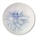 The Art of Giving Flowers 8.25 Plate with Light Blue Dahlia
