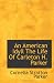 Books : An American Idyll The Life Of Carleton H. Parker