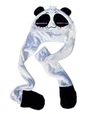 Long NONO Panda Original Animal Costume Hat with Mittens