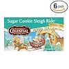 Celestial Seasonings Holiday Herbal Tea, Sugar Cookie Sleigh Ride, 20-Count (Pack of 6)