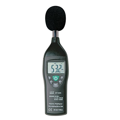Botterrun CEM DT-805 Sound Level Meter A & C Frequency Weighting 30 dBA - 130 dBA