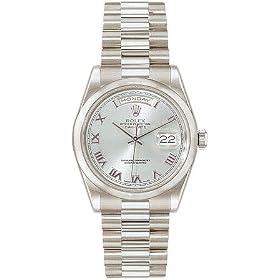 Click here to buy Rolex Oyster Perpetual Day-Date Mens Watch 118206-BLR by Rolex.