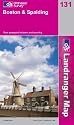 Boston and Spalding (Landranger Maps) (OS Landranger Map)