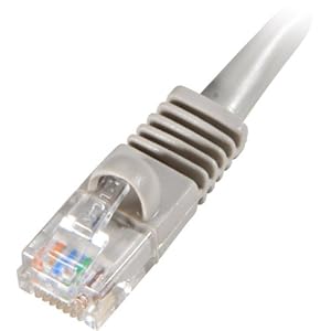 350MHZ Molded and Booted CAT-5E Patch Cable by SCP