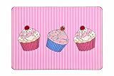 Premier Housewares - Set de table - Liège - Cupcakes - Lot de 4 - 29 x 20 cm (Import Grande Bretagne)