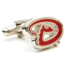 Arizona Diamondbacks MLB Logo'd Executive Cufflinks w Jewelry Box