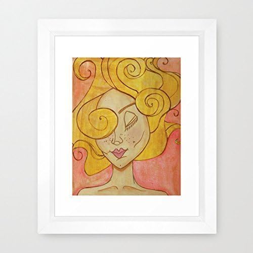 Women's Art, Beauty Illustration, Original Artwork, Fine Art Print, frame not included
