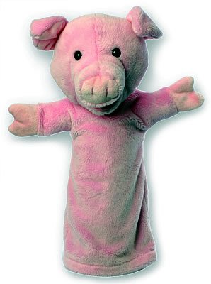 Imagen 1 de - Mangas largas de cerdo mano de marionetas [importado de Alemania]