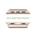 Apple Watch Adapter, Oittm Stainless Steel Apple Watch Band Connection Adaptor with Screwdriver Tools for Apple Watch & Sport & Edition (Rose Gold 38mm)