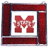 NCAA Mississippi State Bulldogs 6 x 6 Suncatcher