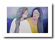 Hermanas by Arlette Heise 16"x20" Art Print Poster