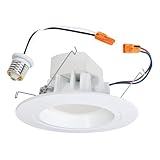 Cooper Lighting ALED3T24 ALL-Pro LED Retrofit Recessed Downlight Fits 5-inch and 6-inch Housings Rated for Wet Location, Equivalent to 65 Watts, White
