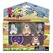 KooKoo Kennel Flocked Pup Koollectibles Mini Figure 4Pack RANDOM Pups_s-1